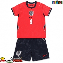 Camisa de Futebol Inglaterra Harry Kane #9 Equipamento Secundário Infantil Mundo 2026 Manga Curta (+ Calças curtas)